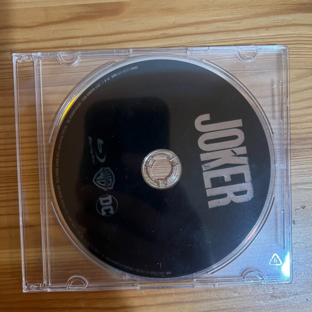 Joker (2019) Blu ray Disk Only No Digital, Used Good Condition $5